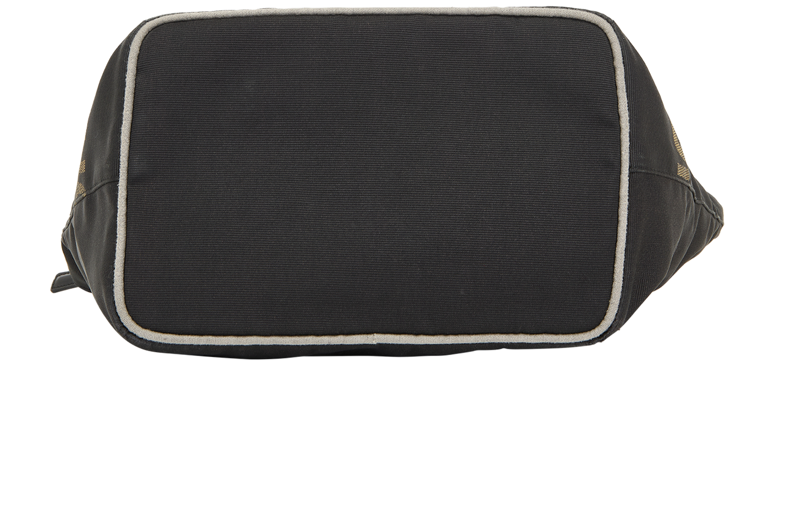 Small Shopping Bag, &pound;295, Handbags, Black, Canvas, Top view